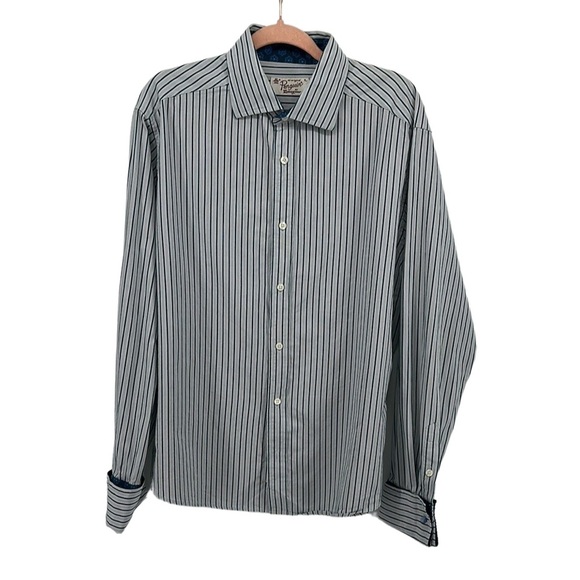 Original Penguin Black and White Casual Button Down Shirt Size X-Large - Picture 1 of 11